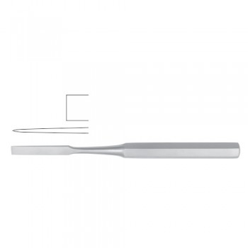 Hibbs Bone Osteotome Stainless Steel, 24.5 cm - 9 3/4" Blade Width 19 mm